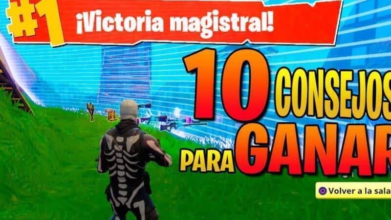 10 CONSEJOS para GANAR en FORTNITE: Battle Royale